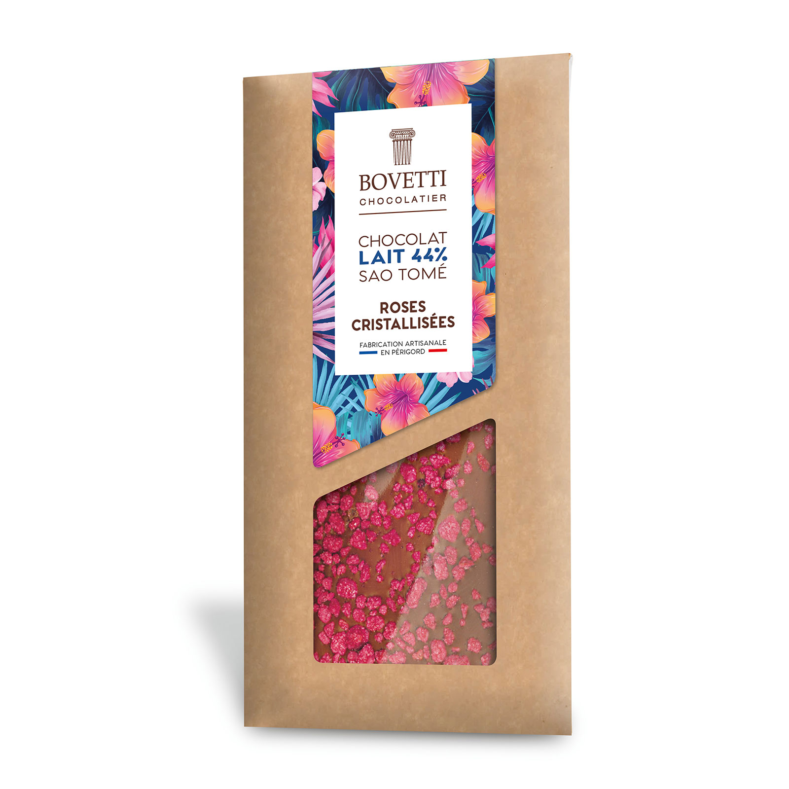 Bovetti Tablette chocolat lait Roses cristallisées 100g - Vins Rouges Harmonieux pour Chaque Occasion Bovetti Tablette chocolat lait Roses cristallisées 100g - Vins Rouges Harmonieux pour Chaque Occasion