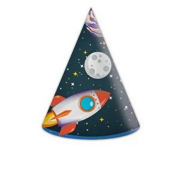 Chapeau de fête Fusée de l'espace à l'unité - Vins Rouges Harmonieux pour Chaque Occasion