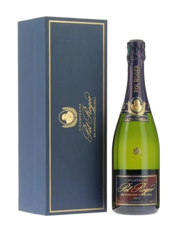 Champagne Pol Roger - Cuvée Sir W. Churchill + Coffret - 2015 - 75cl - Vins Rouges Harmonieux pour Chaque Occasion