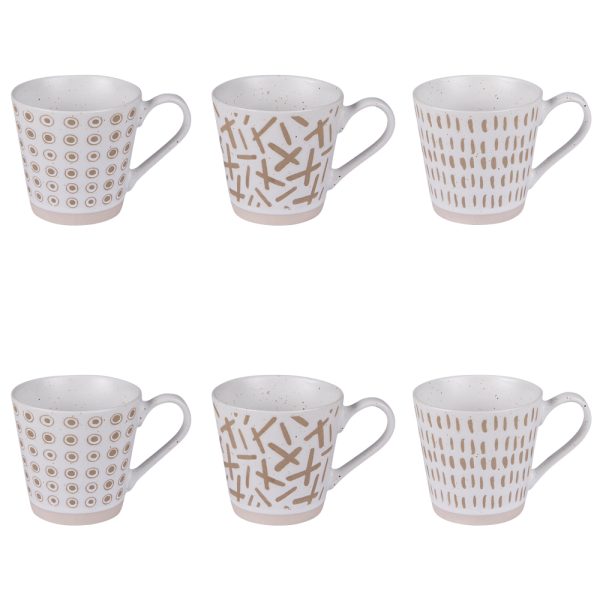 Bastide Coffret Tara 6 tasses 18cl - Vins Rouges Harmonieux pour Chaque Occasion