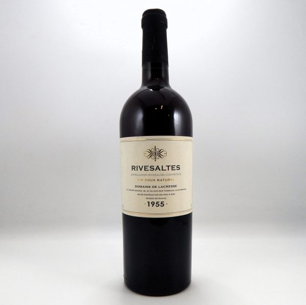 Archiviste 1955 – Lacresse – rivesaltes – 1955 – 75cl - Vins Rouges Harmonieux pour Chaque Occasion