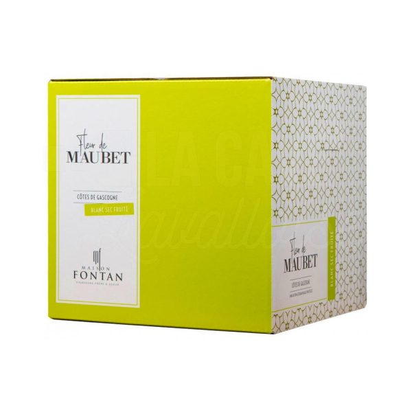 BIB Maubet Blanc Sec & Fruité – Maison Fontan – 3L / 5L / 10L - Vins Rouges Harmonieux pour Chaque Occasion