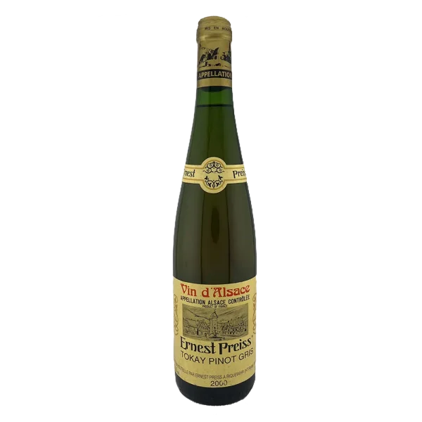 2000 Vin d&rsquo;Alsace : TOKAY – PINOT GRIS – Ernest PREISS - Vins Rouges Harmonieux pour Chaque Occasion