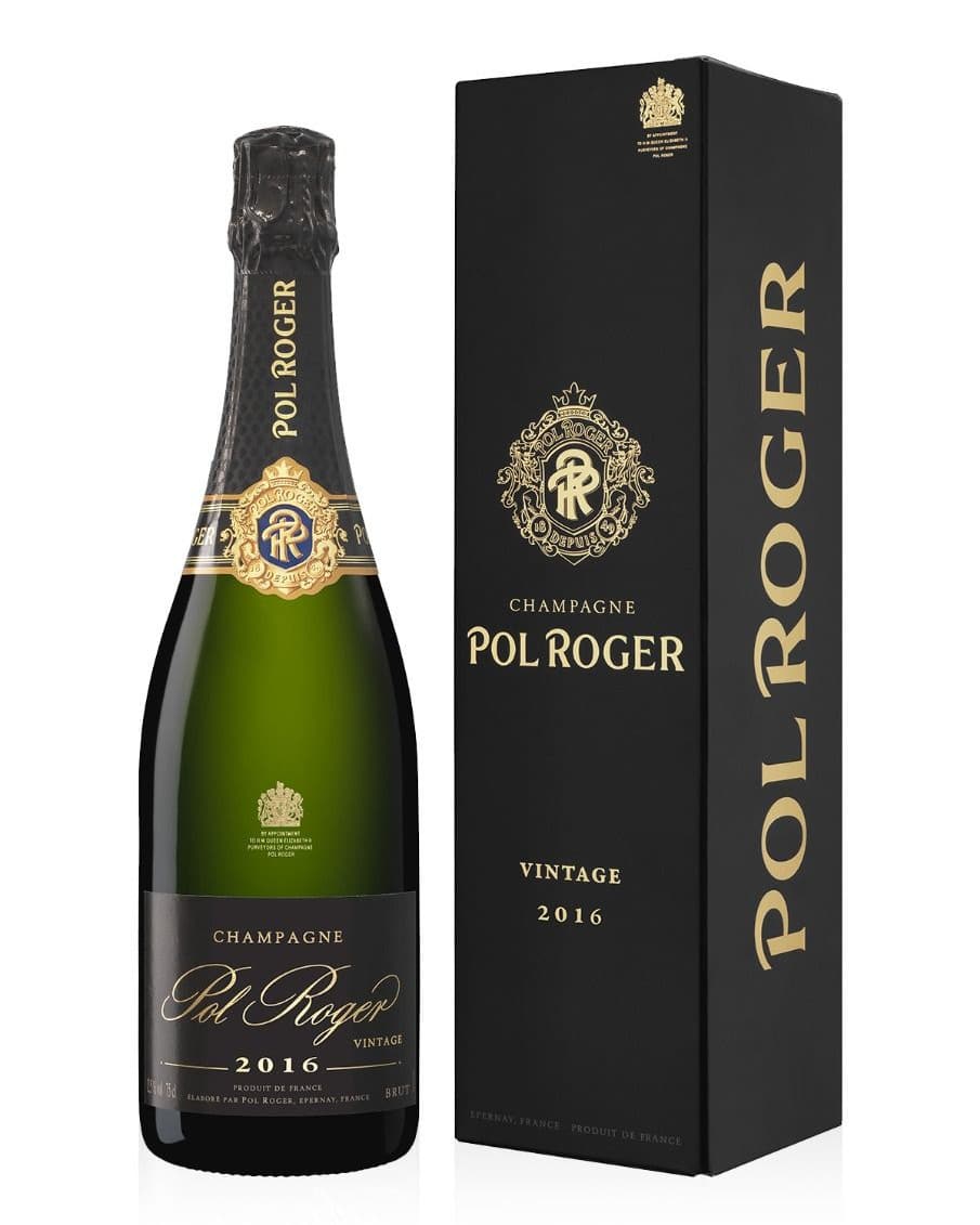 Champagne Pol Roger - Brut Vintage 2016 + Coffret - 75cl - Vins Rouges Harmonieux pour Chaque Occasion Champagne Pol Roger - Brut Vintage 2016 + Coffret - 75cl - Vins Rouges Harmonieux pour Chaque Occasion