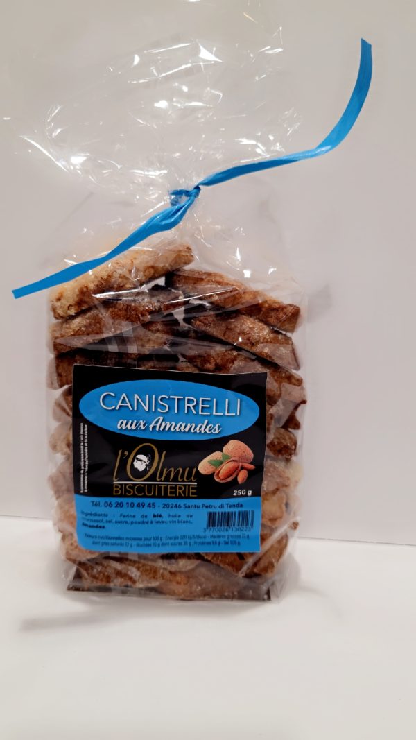 CANISTRELLI AUX AMANDES 250 GR - Vins Rouges Harmonieux pour Chaque Occasion