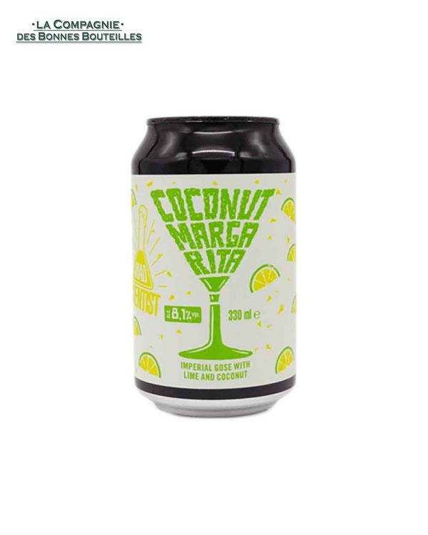 Bière Mad Scientist - Coconut Margarita -Gose- can 33 cl - Vins Rouges Harmonieux pour Chaque Occasion