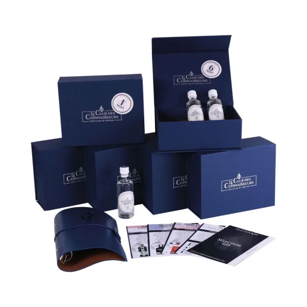 Box dégustation abonnement 3 Gins 6 mois - Vins Rouges Harmonieux pour Chaque Occasion