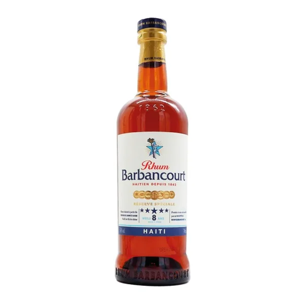 Barbancourt Cinq Étoiles 8 ans - Vins Rouges Harmonieux pour Chaque Occasion