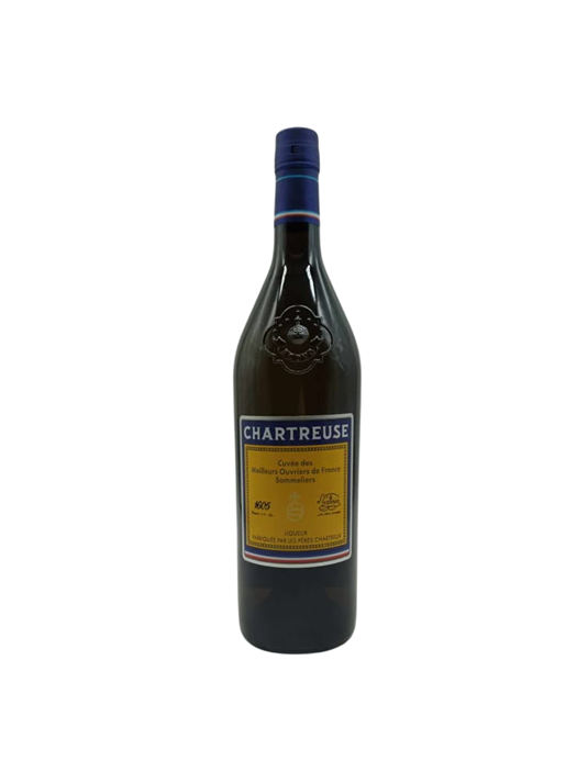 Chartreuse Jaune Cuvée des Meilleurs Ouvriers de France Sommeliers 45% - Vins Rouges Harmonieux pour Chaque Occasion