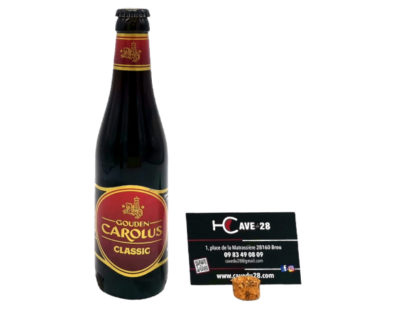 Carolus Classic – Brune – 33cl – Belgique - Vins Rouges Harmonieux pour Chaque Occasion