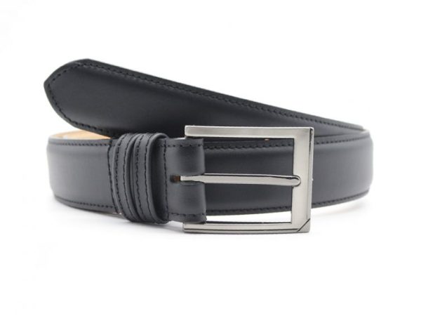 Ceinture en cuir lisse noir 6097 Choisir - Vins Rouges Harmonieux pour Chaque Occasion