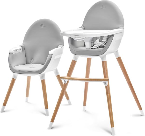 Chaise haute bébé 2 en 1 Kinderkraft FINI : un choix Montessori solide et pratique - Vins Rouges Harmonieux pour Chaque Occasion